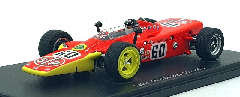Spark 1/43 Scale S1762 - Lotus 56 #60 Indy 500 1968 - Leonard