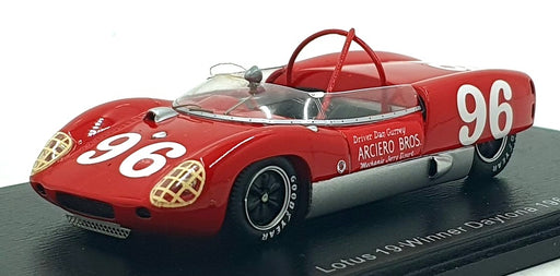 Spark 1/43 Scale 43DA62 - Lotus 19 #96 1st Daytona 1962 - Gurney