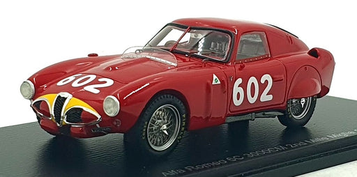 Spark 1/43 Scale S3681 - Alfa Romeo 6C 3000CM #602 2nd Mille Miglia 1953 - Sala