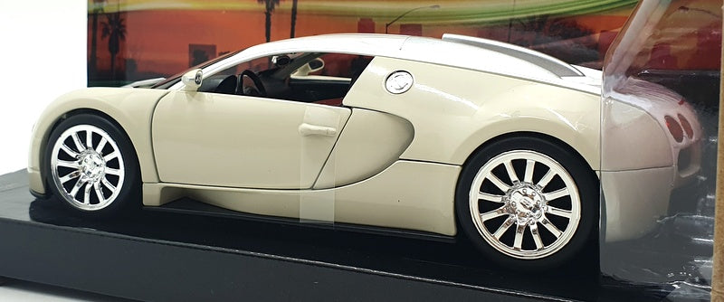 Jada 1/24 Scale 36476 - 2011 Bugatti Veyron - Cream/White