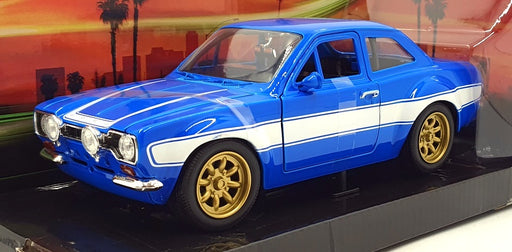 Jada 1/24 Scale 99572 - Fast & Furious Brian's Ford Escort - Blue