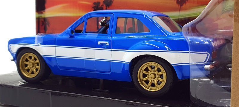 Jada 1/24 Scale 99572 - Fast & Furious Brian's Ford Escort - Blue