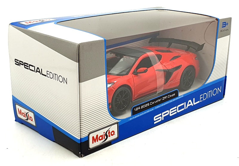 Maisto 1/24 Scale 32927 - 2025 Corvette ZR1 Coupe - Red