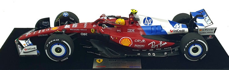 Look Smart 1/18 Scale LS18F1077 - F1 Ferrari SF-25 Miami GP 2025 - Hamilton