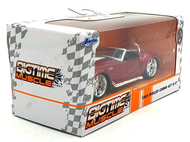 Jada 1/32 Scale 24073 - 1965 Shelby Cobra 427 S/C - Met. Red