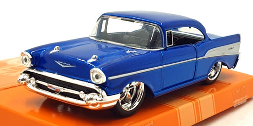 Jada 1/32 Scale 24073 - 1957 Chevrolet Bel Air - Met. Blue