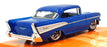 Jada 1/32 Scale 24073 - 1957 Chevrolet Bel Air - Met. Blue