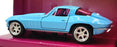 Jada 1/32 Scale 34852 - 1966 Chevrolet Corvette Pink Slips - Blue