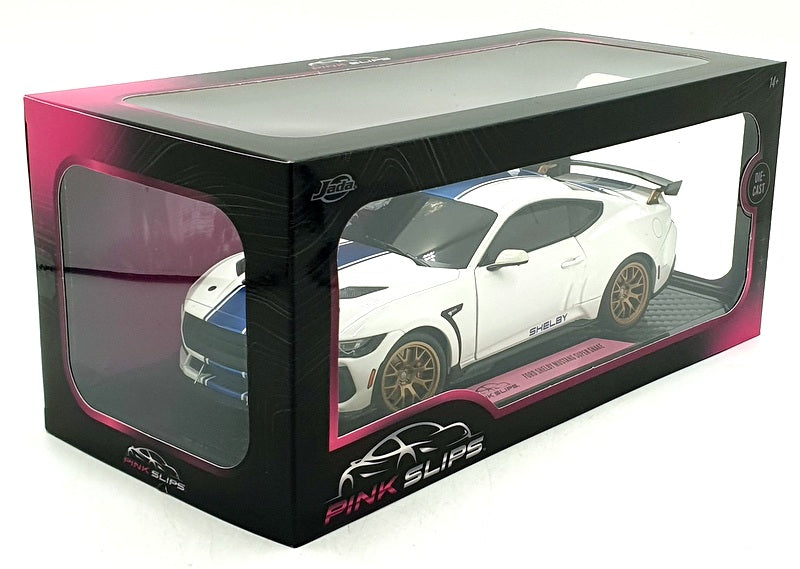 Jada Pink Slips 1/18 Scale 36470 - Ford Shelby Mustang Super Snake - Met. White