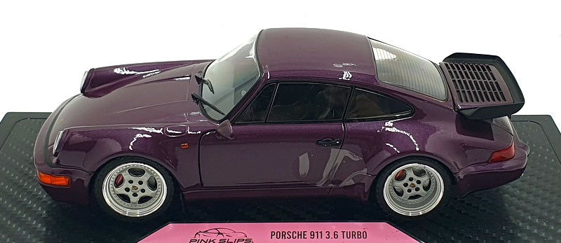 Jada Pink Slips 1/18 Scale 36466 - Porsche 911 3.6 Turbo - Met. Purple