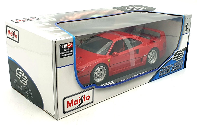 Maisto 1/18 Scale Diecast 46629 - 1987 Ferrari F40 - Red