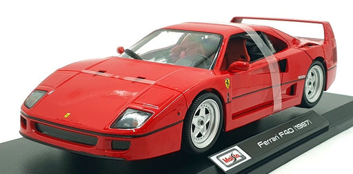Maisto 1/18 Scale Diecast 46629 - 1987 Ferrari F40 - Red