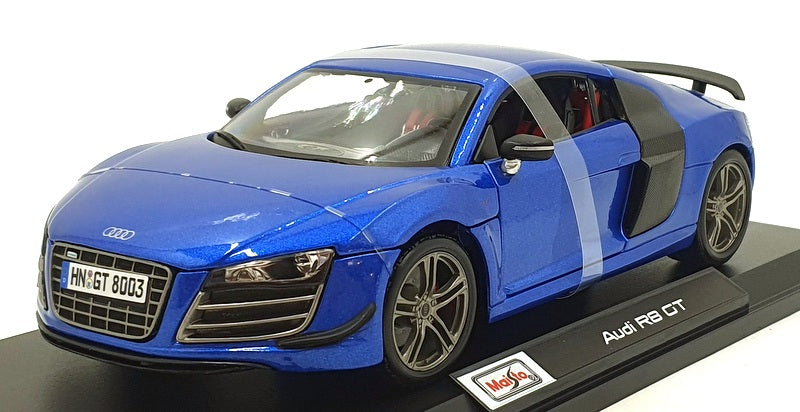 Maisto 1/18 Scale Diecast 46629 - Audi R8 GT - Met. Blue