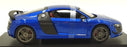Maisto 1/18 Scale Diecast 46629 - Audi R8 GT - Met. Blue