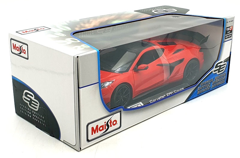 Maisto 1/18 Scale Diecast 46629 - Corvette ZR1 Coupe - Red