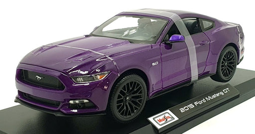 Maisto 1/18 Scale Diecast 46629 - 2015 Ford Mustang GT - Purple