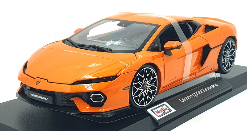 Maisto 1/18 Scale Diecast 46629 - Lamborghini Temerario - Met. Orange