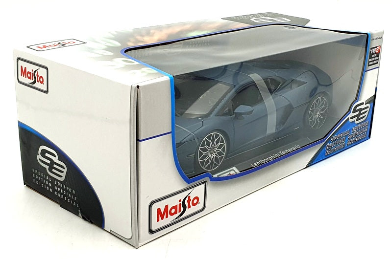 Maisto 1/18 Scale Diecast 46629 - Lamborghini Temerario - Mat. Blue