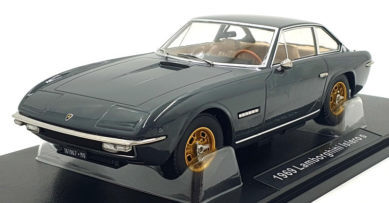 KK 1/18 Scale Diecast KKDC181585 - 1969 Lamborghini Islero s - Grey