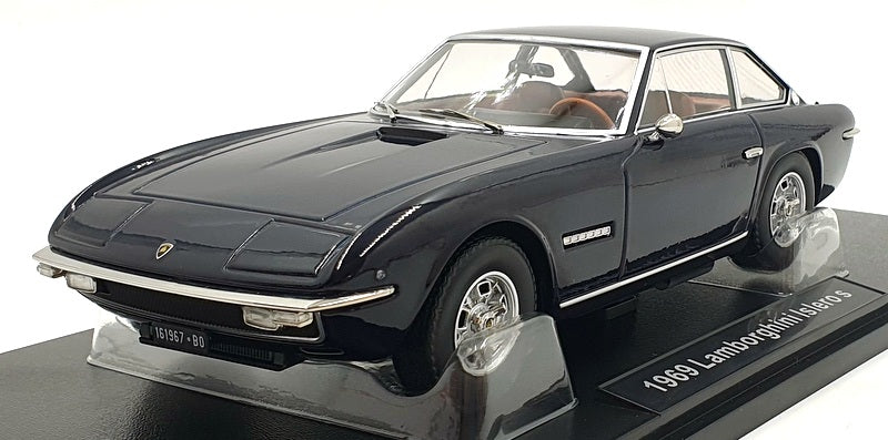 KK 1/18 Scale Diecast KKDC181586 - 1969 Lamborghini Islero s - Blue