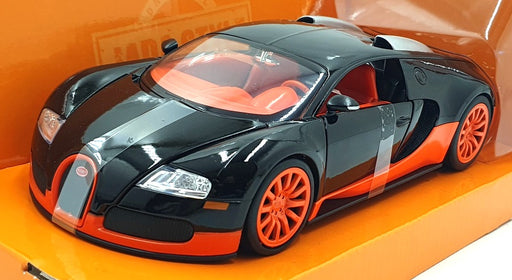 Jada 1/24 Scale 37642 - 2011 Bugatti Veyron - Black/Orange