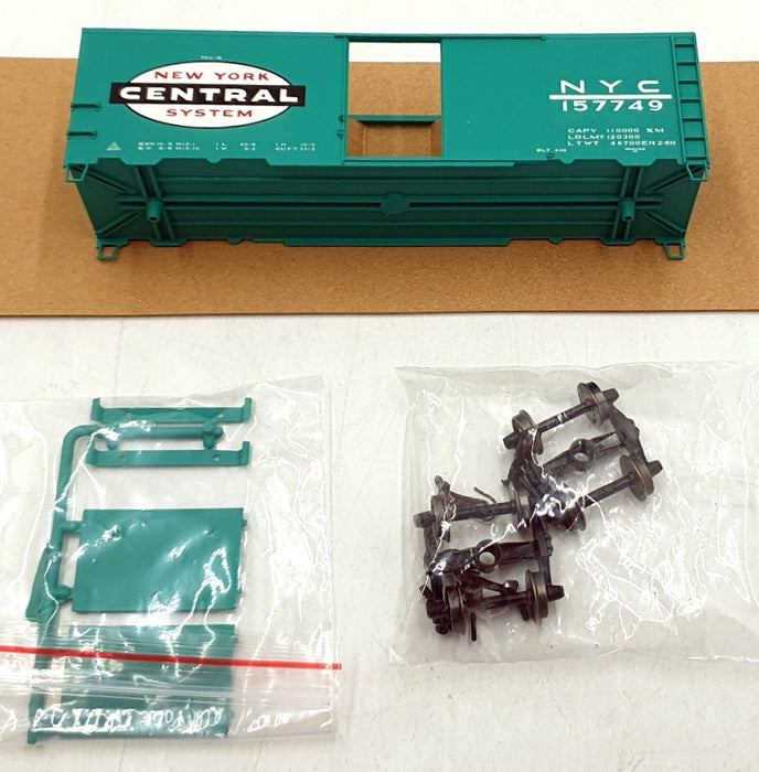 Atlas HO Scale Train Kit 21 000 060 - 1937 AAR 40' Box Car NY Central Rd 157749