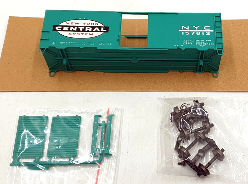 Atlas HO Scale Train Kit 21 000 061 - 1937 AAR 40' Box Car NY Central Rd 157812
