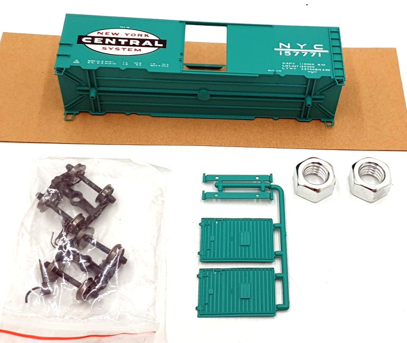 Atlas HO Scale Train Kit 20 004 681 - 1937 AAR 40' Box Car NY Central Rd 157771