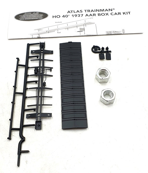 Atlas HO Scale Train Kit 20 004 683 - 1937 AAR 40' Box Car NY Central Rd 157908