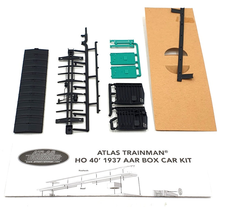 Atlas HO Scale Train Kit 20 004 682 - 1937 AAR 40' Box Car NY Central Rd 157820