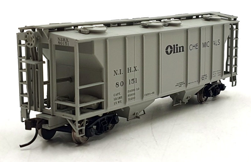 Atlas HO (1/87) Scale 17191 PS-2 Covered Hopper Olin Chemicals (NIHX) Road 80151