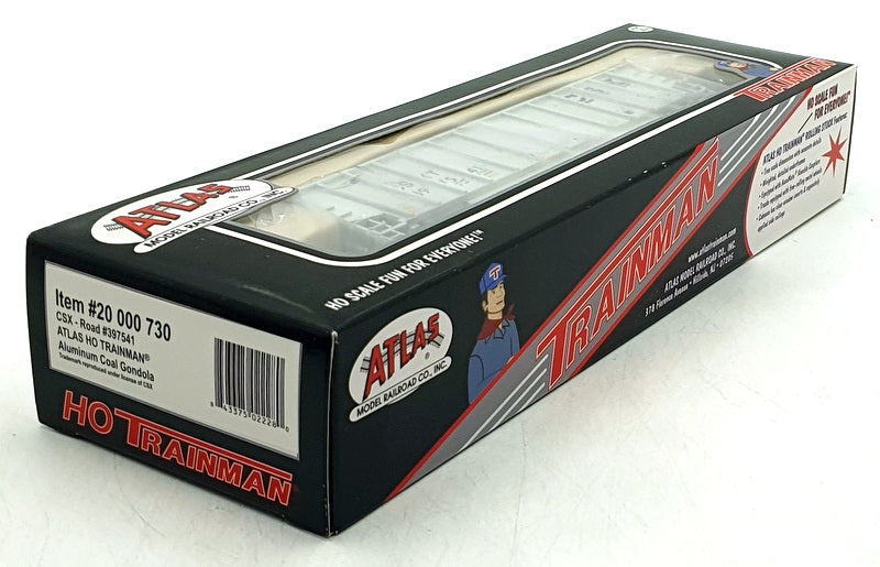 Atlas HO (1/87) Scale 20 000 730 - CSX - Road #397541 Aluminum Coal Gondola