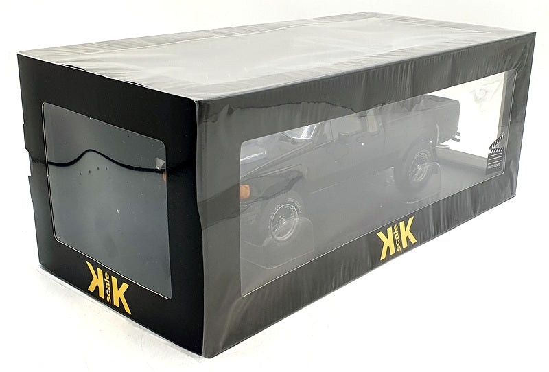 KK 1/18 Scale Diecast KKDC181565 - 1985 Toyota Truck Xtra Cab 4x4 - Black