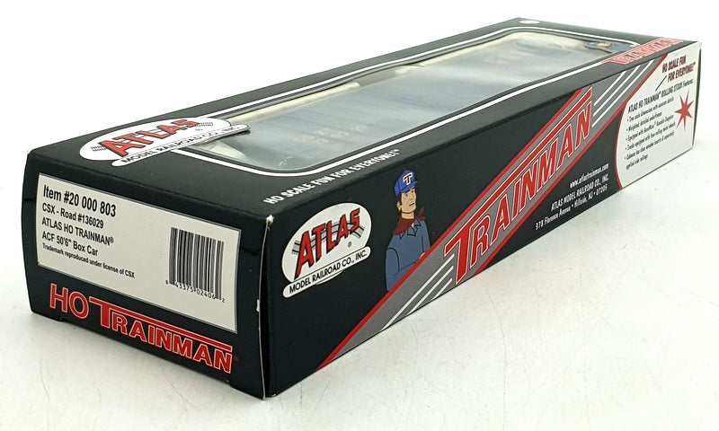 Atlas HO (1/87) Scale 20 000 803 - CS Road #136029 ACF 50'6" Box Car