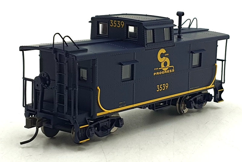 Atlas HO (1/87) Scale 11224 Cupola Caboose Chesapeake & Ohio Road 3539 