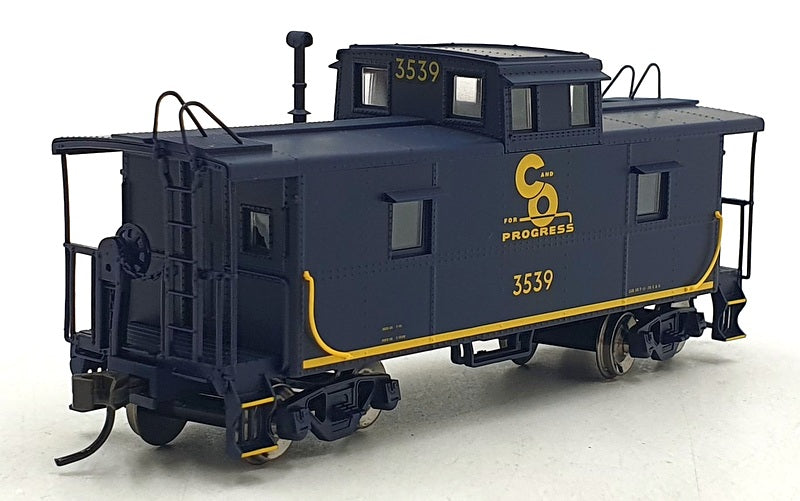 Atlas HO (1/87) Scale 11224 Cupola Caboose Chesapeake & Ohio Road 3539 