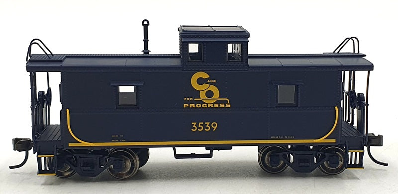 Atlas HO (1/87) Scale 11224 Cupola Caboose Chesapeake & Ohio Road 3539 