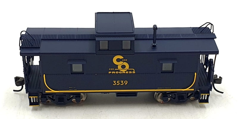 Atlas HO (1/87) Scale 11224 Cupola Caboose Chesapeake & Ohio Road 3539 
