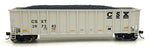 Atlas HO (1/87) Scale 20 000 729 CSX Road 397345 Aluminium Coal Gondola