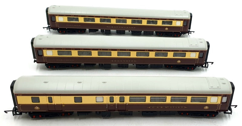 Hornby OO Gauge (1/76) R3134 Northern Belle Co-Co Diesel C 47 Pullman Cars x3