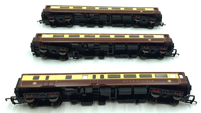 Hornby OO Gauge (1/76) R3134 Northern Belle Co-Co Diesel C 47 Pullman Cars x3