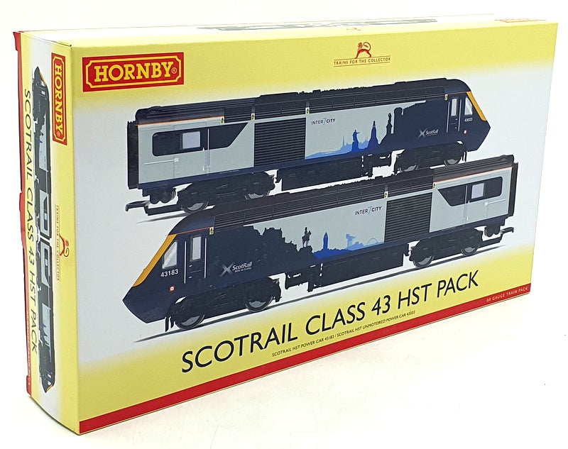Hornby OO Gauge R3698 - Scotrail Class 43 HST Pack Power Car 43183 and 43033
