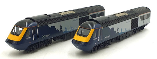 Hornby OO Gauge R3698 - Scotrail Class 43 HST Pack Power Car 43183 and 43033