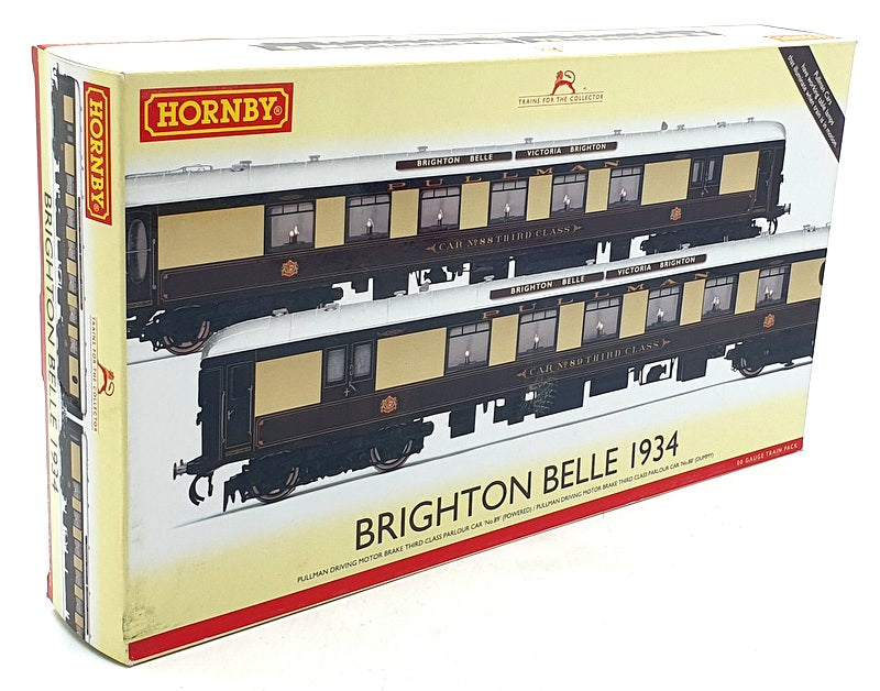 Hornby OO Gauge R2987 1934 Brighton Belle Loco Pack Pullman Cars 3rd Class 89 88