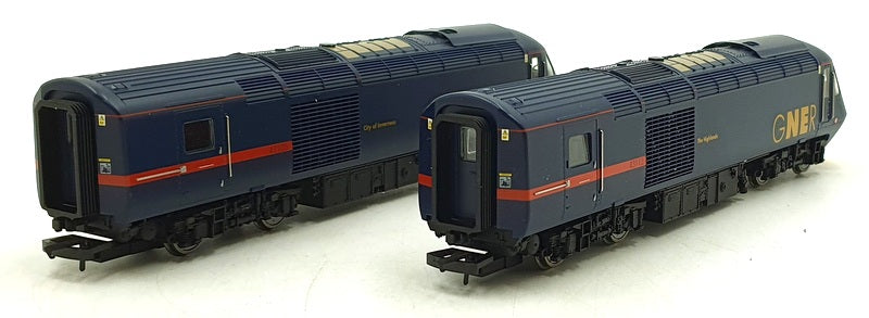 Hornby OO Gauge R 2703 - GNER HST 125 BO-BO Diesel C43 Car 43105 and 43113