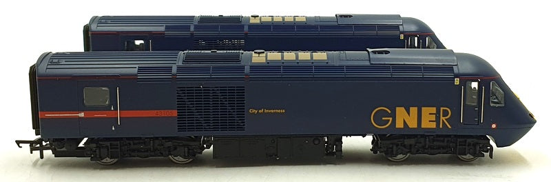 Hornby OO Gauge R 2703 - GNER HST 125 BO-BO Diesel C43 Car 43105 and 43113