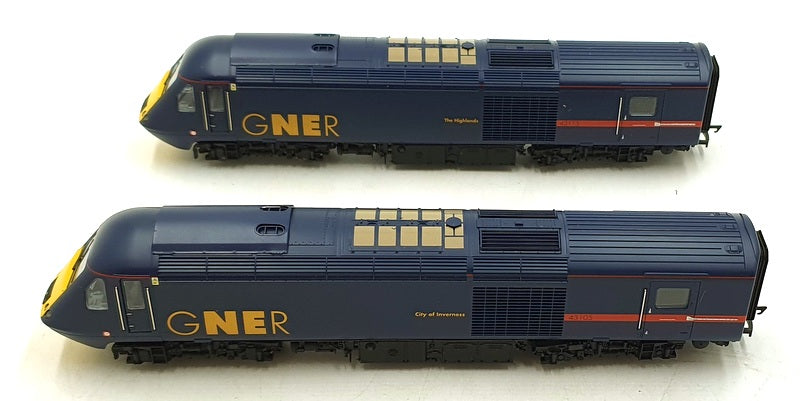 Hornby OO Gauge R 2703 - GNER HST 125 BO-BO Diesel C43 Car 43105 and 43113
