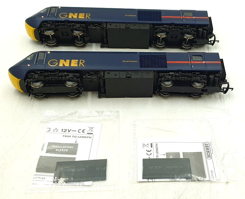 Hornby OO Gauge R 2703 - GNER HST 125 BO-BO Diesel C43 Car 43105 and 43113