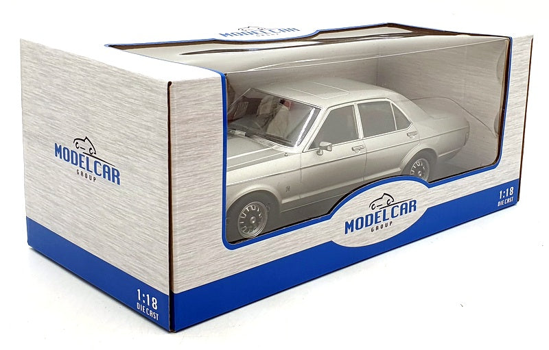 Model Car Group 1/18 Scale Diecast MCG18566 - Ford Granada MKI - Silver