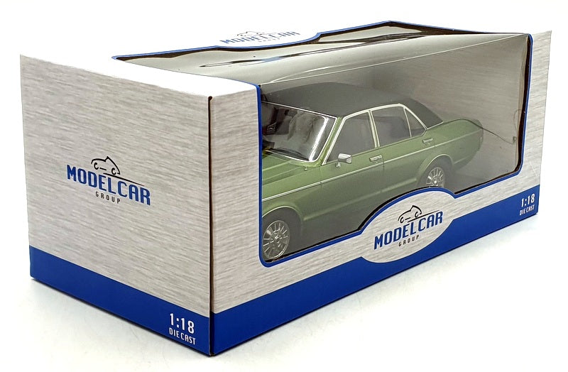 Model Car Group 1/18 Scale Diecast MCG18830 - Ford Granada GLS - Met. Green